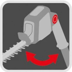 Wolf-Garten Wolf Garten Akku-Heckenschere Aufsatz HT 40 EM E-multi-star® -Gartenwelt Günstiges Geschäft T40eM HeckenschereWinkel 7