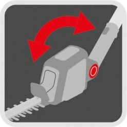 Wolf-Garten Wolf Garten Akku-Heckenschere Aufsatz HT 40 EM E-multi-star® -Gartenwelt Günstiges Geschäft T40eM HeckenschereWinkel 8