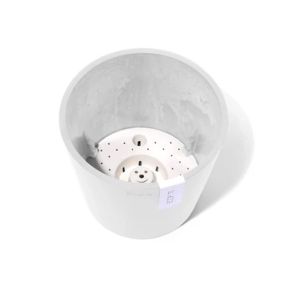 Ecopots Pflanztopf Amsterdam Weiß 20 Cm X 17,5 Cm 2 Ecopots Pflanztopf Amsterdam Weiß 20 Cm X 17,5 Cm – Bild 2