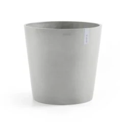 Ecopots Pflanztopf Amsterdam Weißgrau 50 Cm X 43,8 Cm