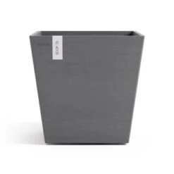 Ecopots Pflanztopf Rotterdam Grau 35,2 Cm X 34 Cm