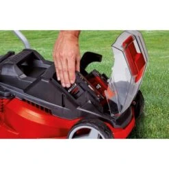 Einhell Power X-Change Akku-Rasenmäher GE-CM 33 Li-Solo 30 L Fangkorb 14 Einhell Power X-Change Akku-Rasenmäher GE-CM 33 Li-Solo 30 L Fangkorb -Gartenwelt Günstiges Geschäft ge cm 33 li solo usage pic