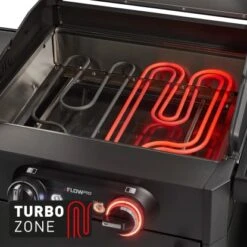 Enders Elektrogrill EFlow Pro 2 Turbo Shadow 3 KW Mattschwarz -Gartenwelt Günstiges Geschäft ro 2 Shadow TurboZone S 03